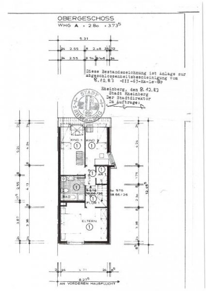 Rheinberg Rheinberg Annaberg - 4 Zimmer Massionette-Wohnung - Garten - Garage - vermietet Wohnung kaufen