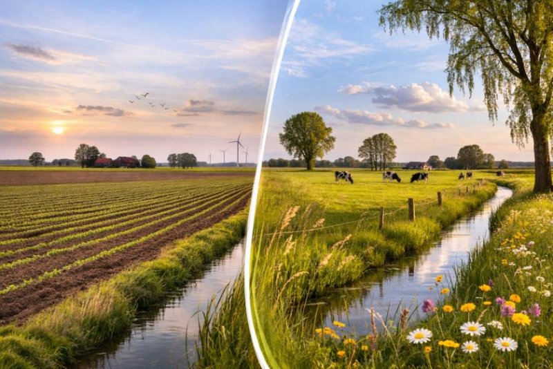 Bedburg-Hau Hochwertiges Acker- und Wiesenland in Huisberden! Grundstück kaufen