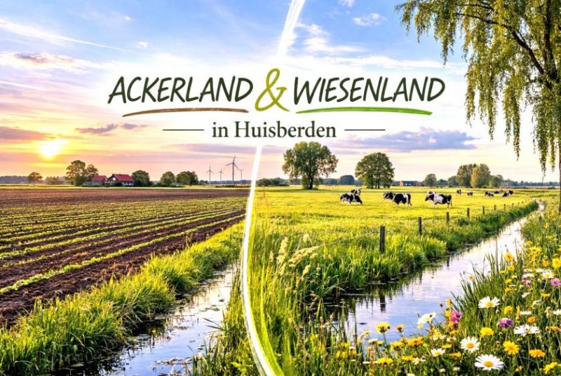 Bedburg-Hau Hochwertiges Acker- und Wiesenland in Huisberden! Grundstück kaufen