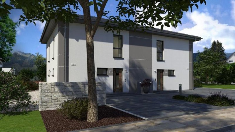 Issum Ihr neues Doppelhaus mit zeitloser Architektur und stilvollem Wohnambiente Haus kaufen