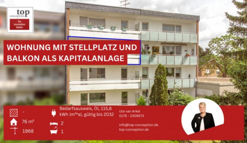 Willich Wohnungen mit Balkon, 3 Zimmer, teilweise mit Kfz-Stellplatz, zentrumsnah *provisionsfrei Wohnung kaufen