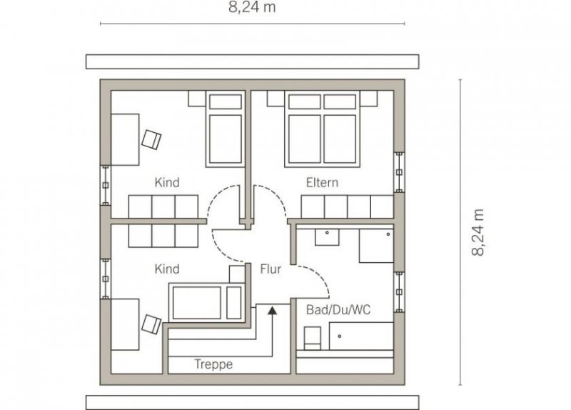 Emsdetten KOMPAKTES HAUS - DURCHDACHT BIS IN DEN LETZTEN WINKEL Haus kaufen
