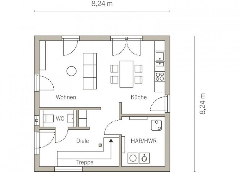 Emsdetten KOMPAKTES HAUS - DURCHDACHT BIS IN DEN LETZTEN WINKEL Haus kaufen