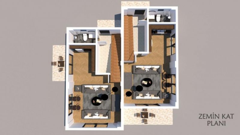 Fethiye 4 Bedroom Twin Villa Close to The Beach Haus kaufen