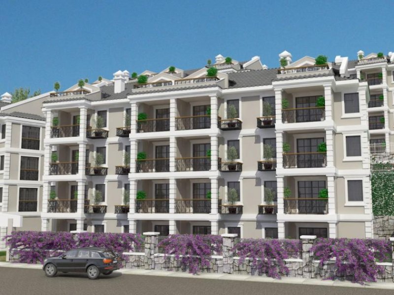 Fethiye Schönes grosses Duplex Appartement mit Aussenpool und Sauna Wohnung kaufen