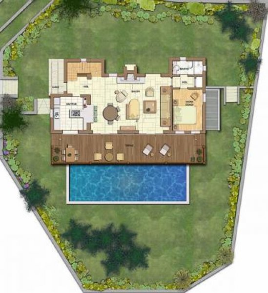 Mugla Fethiye Göcek \ \ \ \ \ Private Villa mit 5 Zimmern + Pool & atemberaubendem Meerblick erwartet Sie / / / / / Haus kaufen