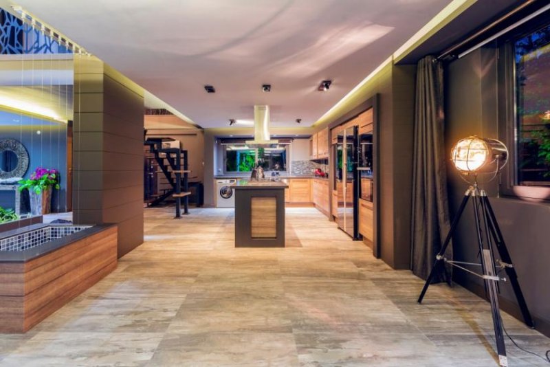 Fethiye Atemberaubende Luxus Villa mit Innen- und Außenpool in guter Lage Haus kaufen