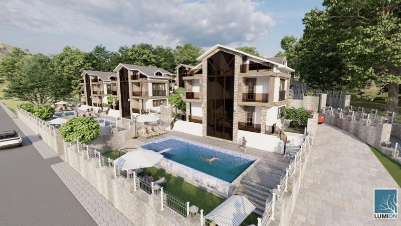 Fethiye Neu erbaute Luxus 4 Bedroom Villa mit privatem Pool in Ovacik - Ölüdeniz Haus kaufen