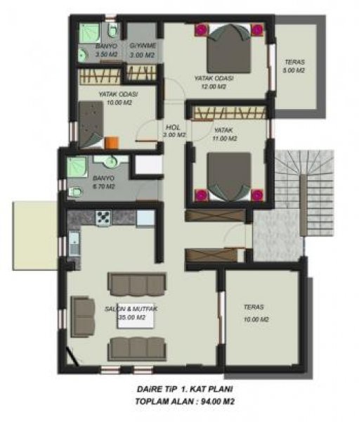 bodrum ortakent Wohnungen in Bodrum Wohnung kaufen