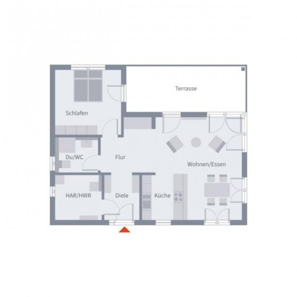 Emsdetten ELEGANTER BUNGALOW MIT OFFENEM WOHNKONZEPT Haus kaufen