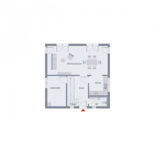 Lengerich SACHLICHES EIN­FA­MI­LI­EN­HAUS GEPAART MIT NÜTZLICHER FUNKTIONALITÄT Haus kaufen