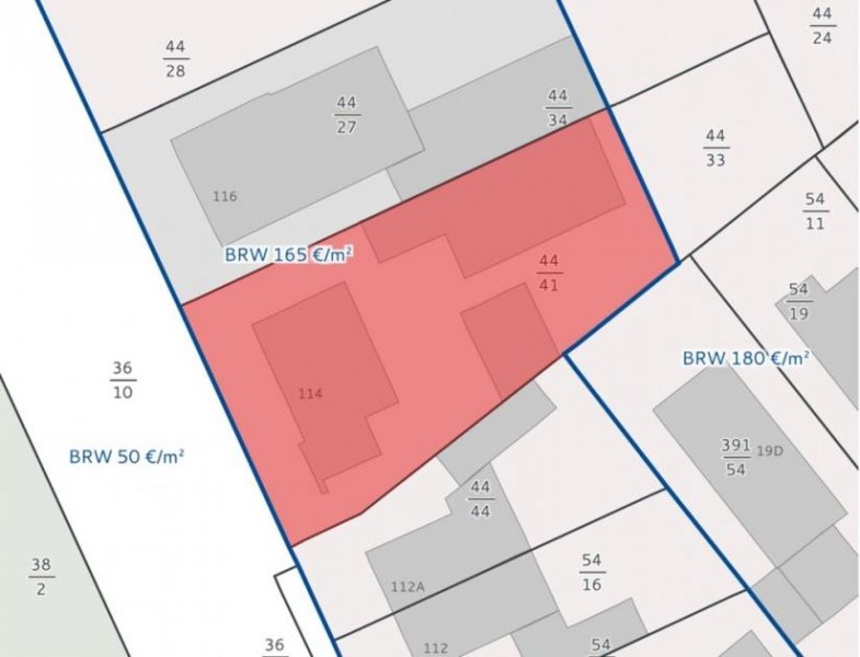 Nordhorn Grundstück mit Bestandsgebäude in gefragter Lage von Nordhorn – vielseitig entwicklungsfähig Haus kaufen