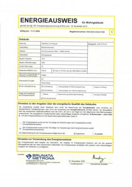 Gronau ***Europa-Makler*** vermietetes Gewerbeobjekt in 48599 Gronau Gewerbe kaufen