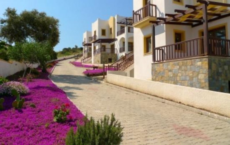 Bodrum-Gündoğan Extravagantes Apartment mit Garten und Meerblick in Gündogan Wohnung kaufen