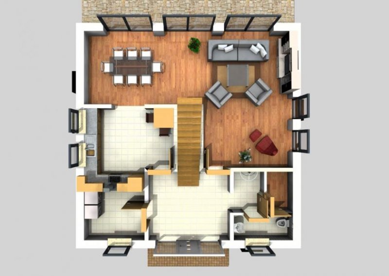 Melle DUMAX*****Die Stadtvilla für die große Familie inkl. EBK und Grundstück in Melle-Buer! Haus kaufen