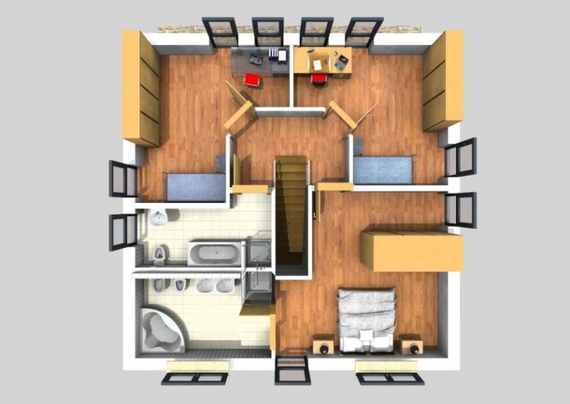 Melle DUMAX*****Die Stadtvilla für die große Familie inkl. EBK und Grundstück in Melle-Buer! Haus kaufen