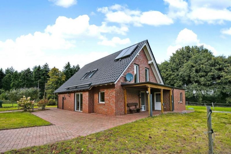 Mettingen Modernes Landhaus von 2014 mit Doppelgarage + über 18.000 m² Grundstück – ideal für Pferdeliebhaber Haus kaufen