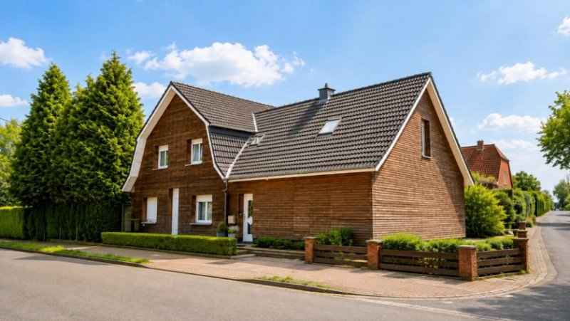 Uelsen Zwei Wohneinheiten, viele Möglichkeiten – gepflegtes Zweifamilienhaus in Uelsen Haus kaufen