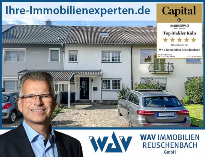 Bergheim Gepflegtes Reihenhaus mit modernisierter Ausstattung, Garten, Keller und zwei Stellplätzen Haus kaufen