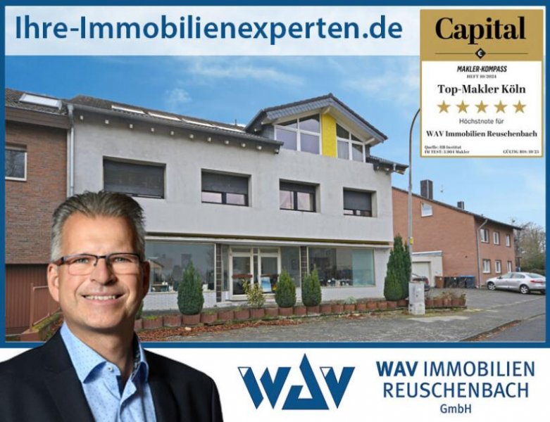 Brühl Wohn- und Geschäftshaus mit toller Dachgeschosswohnung in Badorf Gewerbe kaufen
