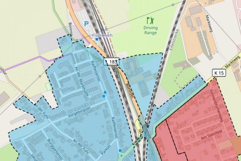 Hürth Baugrundstück für Wohnen oder Gewerbe in Hürth Grundstück kaufen