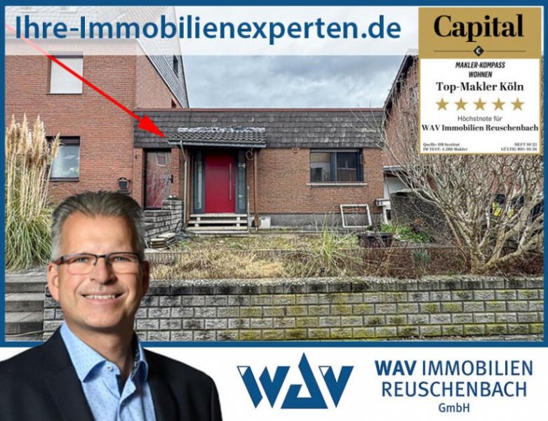 Wesseling Sanierungsbereiter Bungalow mit flexiblem Grundriss in ruhiger Lage von Berzdorf Haus kaufen