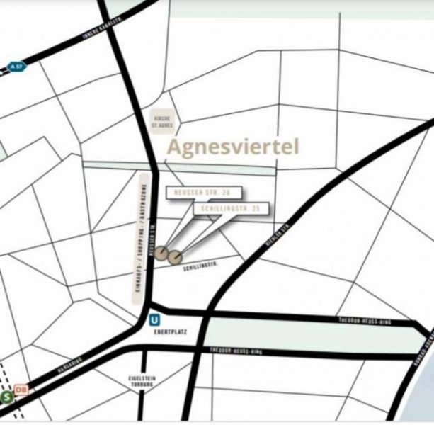 Köln KÖLN CITY: MODERNISIERTE 2 ZI.WOHNUNG! Wohnung kaufen