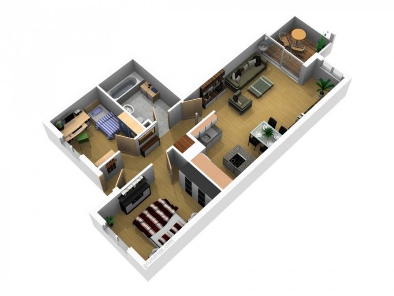 Köln 3 Zimmer Wohnung mit Balkon in Köln-Nippes zu kaufen Wohnung kaufen
