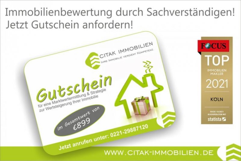Köln Reihenmittelhaus mit Terrasse, Loggia und Garage in Köln-Seeberg Haus kaufen