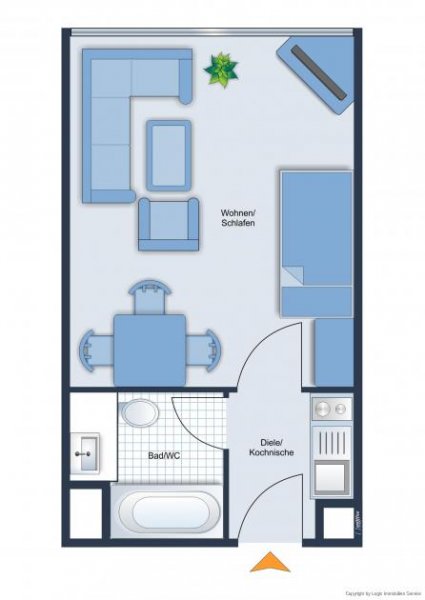 Köln Kapitalanlage mit Weitblick – Modernisiertes Appartement im Herkules-Hochhaus Wohnung kaufen