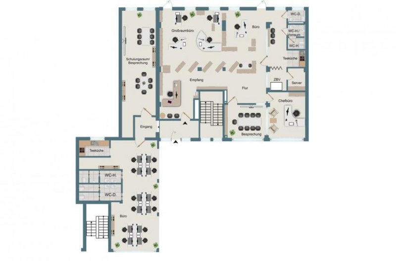 Köln Flexible Gewerbefläche in Köln-Sülz – ca. 340 m², teilbar & bezugsfrei Gewerbe kaufen