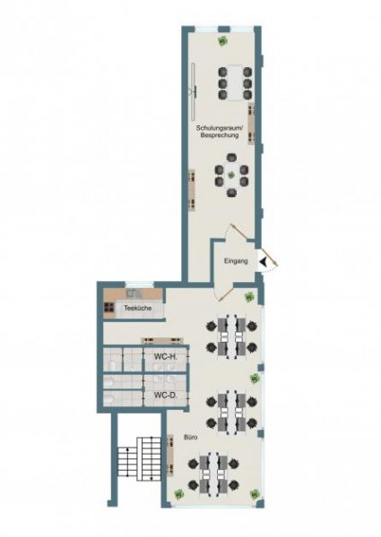 Köln Flexible Gewerbefläche in Köln-Sülz – ca. 340 m², teilbar & bezugsfrei Gewerbe kaufen