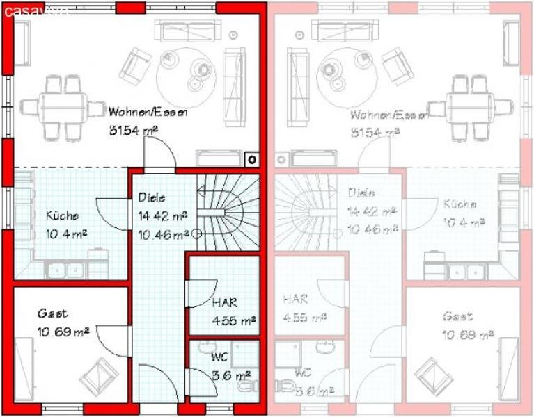 Overath Doppelhaushälfte mit großem Garten und viel Platz für Freunde Haus kaufen