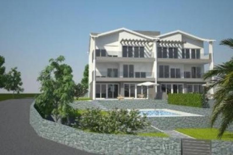 Malinska Insel Krk, Exklusive Stadtvilla in Porat, Wohnung kaufen