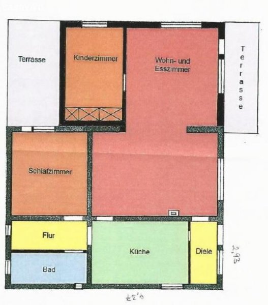 Odenthal Eigentumswohnung im Gartengeschoss , Odenthal (mit Terrasse u. Garten) Wohnung kaufen