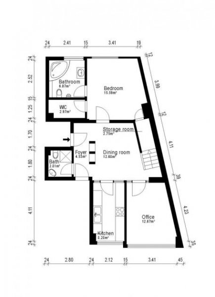 Aachen Maisonette Penthouse Wohnung mit Doppelgarage und weitere Nutzfläche im EG in Aachen - Zentrum Wohnung kaufen