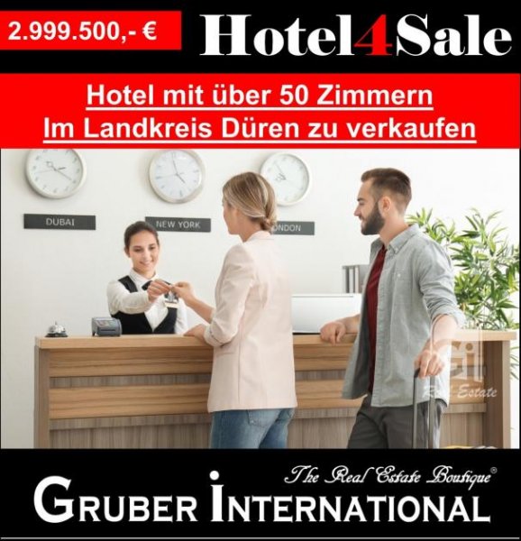 Düren reduziert - Hotel mit über 50 Zimmern im Landkreis Düren zu verkaufen Gewerbe kaufen