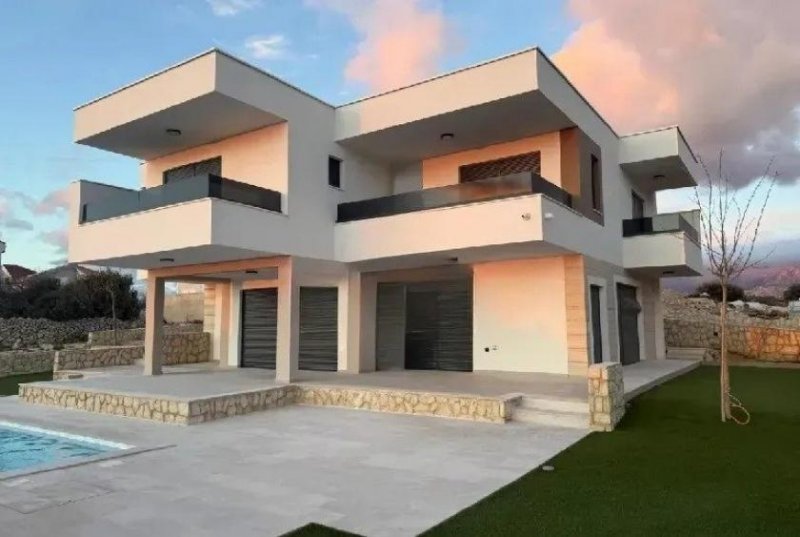 Novalja Villa in Novalja mit Panoramablick aufs Meer Haus kaufen