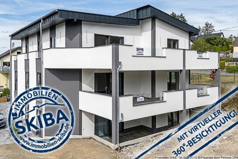 Kelberg Erstbezug/Neubau: Moderne Dachgeschoss-Eigentumswohnung in erhöhter Ortsrandlage mit Aussicht Wohnung kaufen
