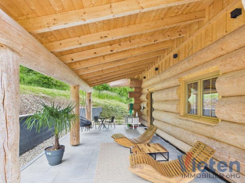 Hellenthal Wo Fuchs und Hase zu Besuch kommen! - Gemütliches Kanadisches Naturstammhaus in Waldrandlage! Haus kaufen