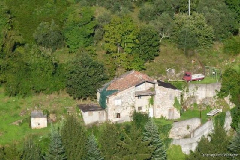 Giustagnana Seravezza Alleinlage mit Meerblick - Landhaus mit viel Land und phantastischem Meerblick Haus kaufen