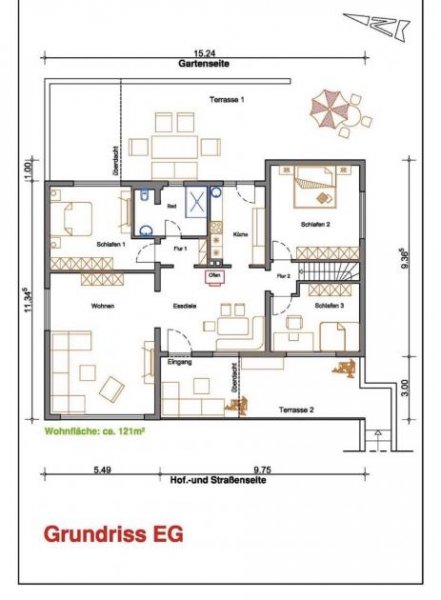 Vendersheim Exklusives Einfamilienhaus mit Panoramablick bis zum Wißberg, OHNE MAKLER PROVISION Haus kaufen