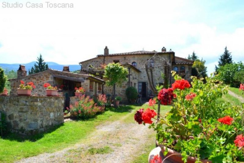 Seggiano Landwirtschaftliches Anwesen mit Weinberg, Olivenhain und Agriturismus Haus kaufen