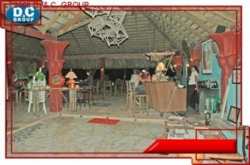 Cabarete Grundbesitz mit Restaurant am Strand Gewerbe kaufen