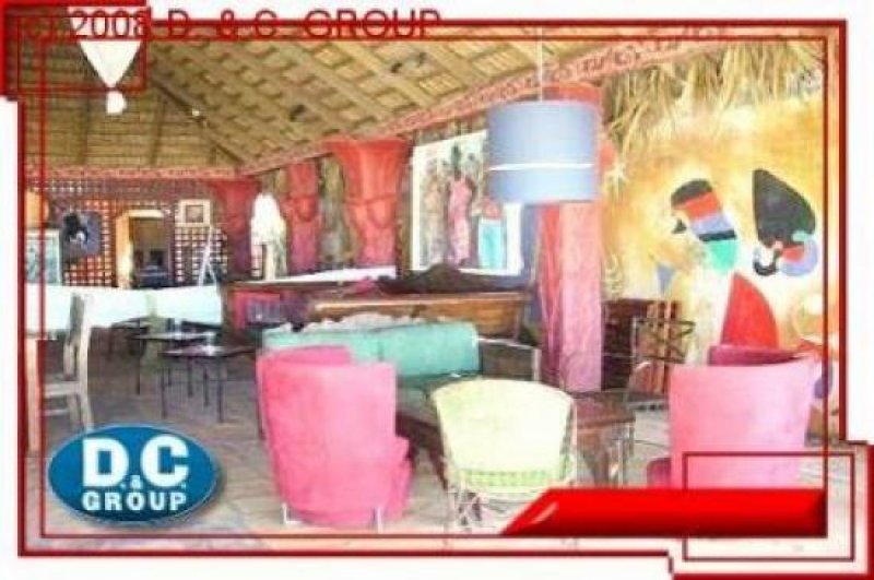 Cabarete Grundbesitz mit Restaurant am Strand Gewerbe kaufen