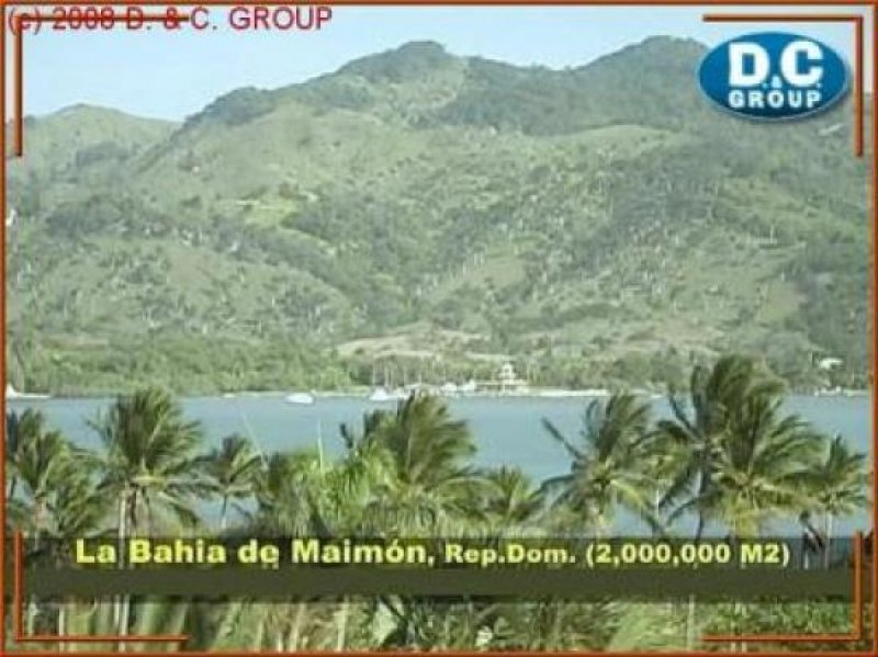 Maimon - Puerto Plata Einmaliges Traumgrundstück direkt an der Nordküste mit 2 kilometer langen Strand, Bahia de Maimon bei Puerto Plata Grundstück