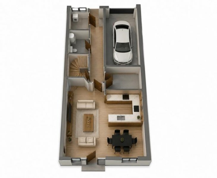 Ennepetal Exklusives Neubauprojekt - modernes Reihenhaus in Ennepetal - Echaus Haus kaufen