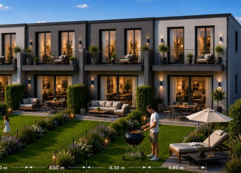 Ennepetal Exklusives Neubauprojekt - modernes Reihenhaus in Ennepetal - Echaus Haus kaufen