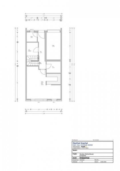Ennepetal Exklusives Neubauprojekt - modernes Reihenhaus in Ennepetal Haus kaufen