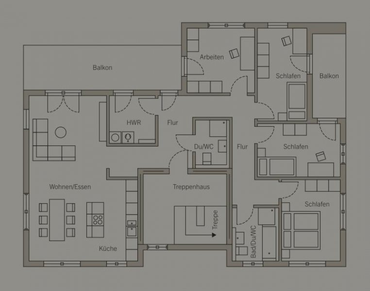 Ennepetal Mehrgenerationenhaus PENTHOUSE mit zwei Einliegerwohnungen Haus kaufen